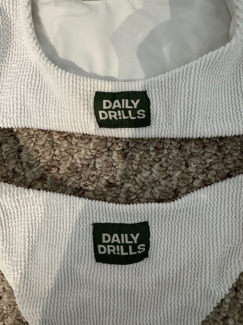 Daily Drills White Swimsuit - Picture 4 of 4